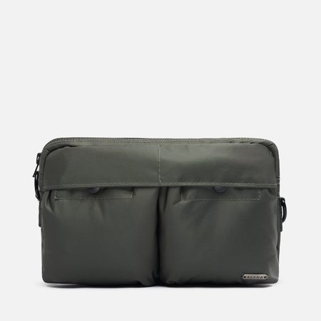 Сумка Alpha Industries Nylon Messenger, цвет серый