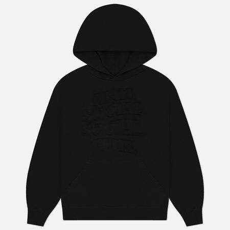Мужская толстовка Anti Social Social Club Toned Down Applique Hoodie, цвет чёрный