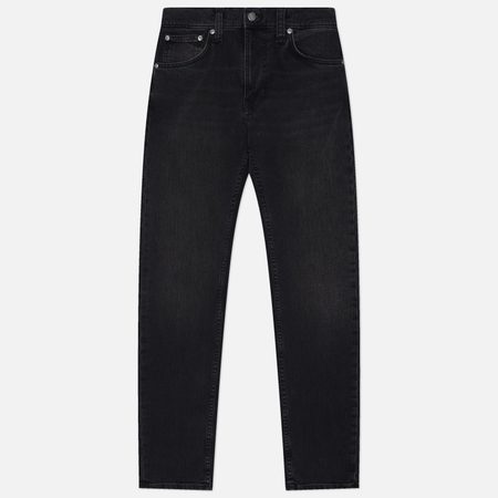 Мужские джинсы Nudie Jeans Lean Dean, цвет чёрный