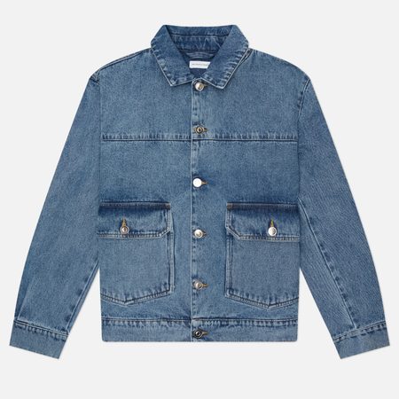 Мужская джинсовая куртка Pop Trading Company DRS Denim, цвет голубой