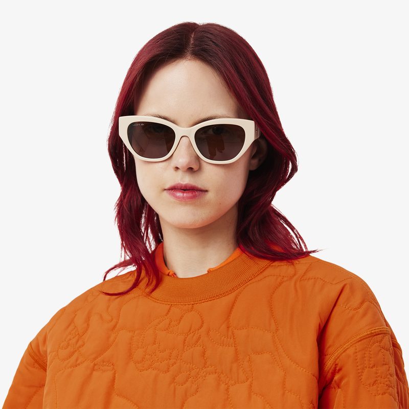 Женская двусторонняя толстовка Lacoste с вышивкой 3