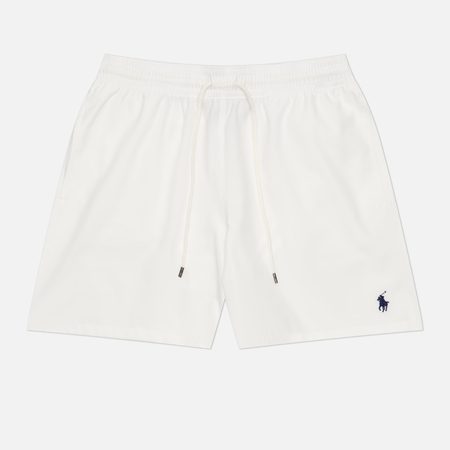 Мужские шорты Polo Ralph Lauren 5.75-Inch Traveler Classic Swim, цвет белый