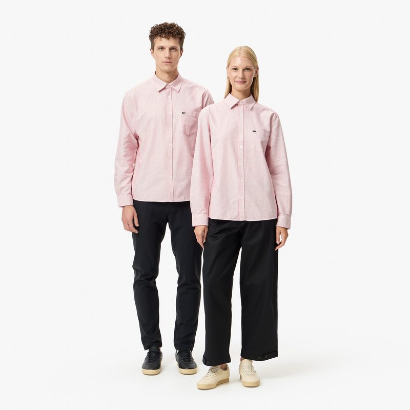 Мужская хлопковая рубашка Lacoste 4