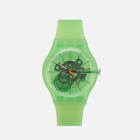 Наручные часы Swatch Kiwi Vibes, цвет зелёный