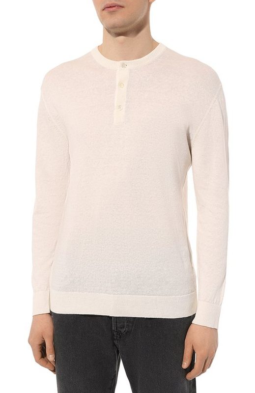 Джемпер изо льна хлопка Il Borgo Cashmere 3