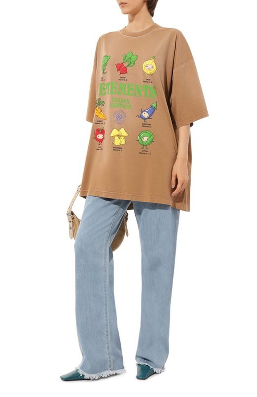 Хлопковая футболка VETEMENTS 2
