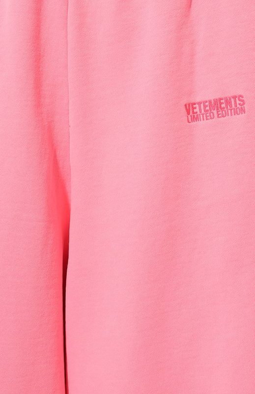 Хлопковые брюки VETEMENTS 5