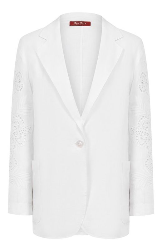 Льняной жакет Max Mara Studio
