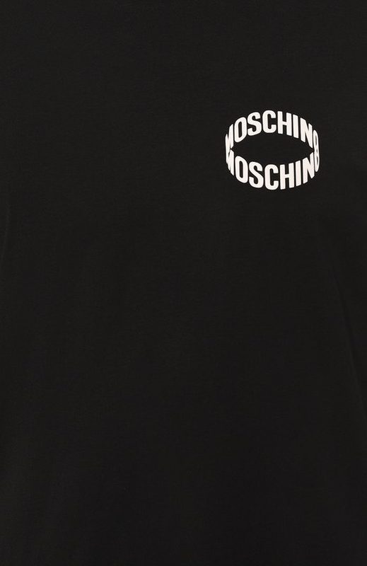 Хлопковая футболка Moschino 5
