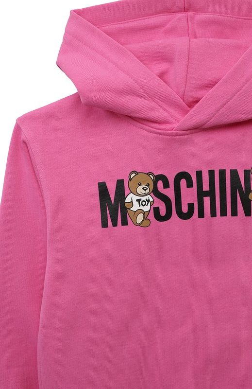 Хлопковое худи Moschino 3