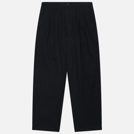 Мужские брюки Butter Goods Pleated, цвет чёрный