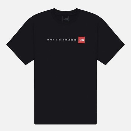 Мужская футболка The North Face Never Stop Exploring Regular, цвет чёрный