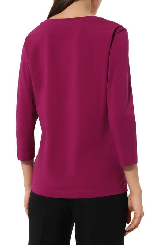 Хлопковый лонгслив Escada Sport 4