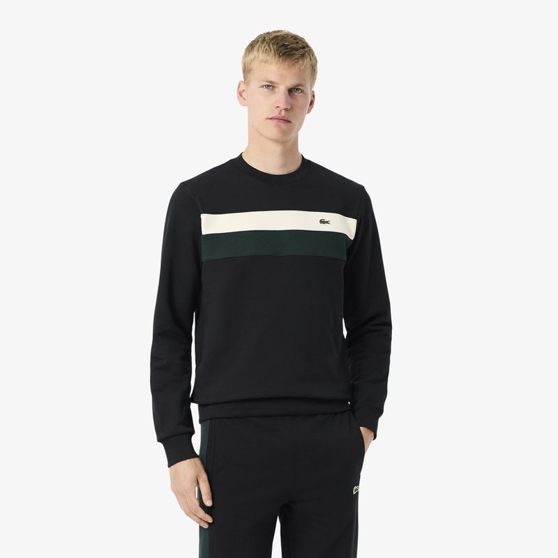 Мужской флисовый свитшот Lacoste стандартного кроя