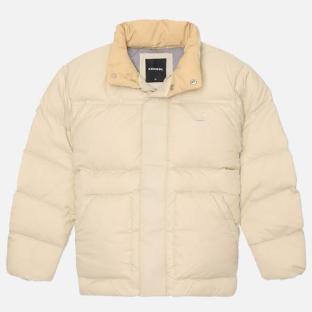 Мужской пуховик Kangol Kangol Standcollar Down, цвет бежевый