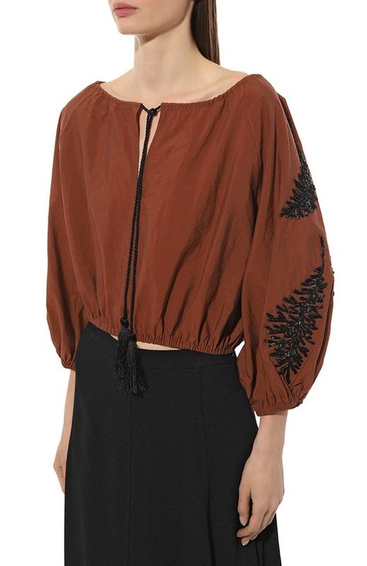 Хлопковый топ crem38 3