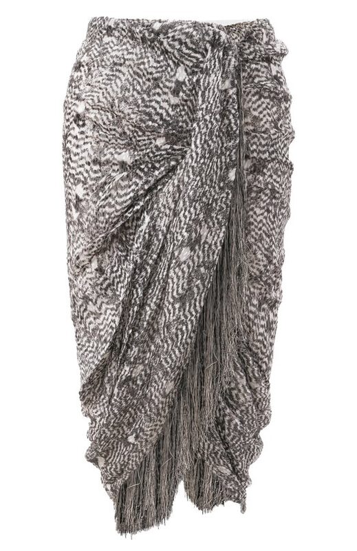 Юбка из вискозы и шелка Isabel Marant
