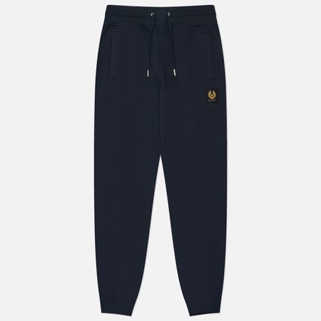 Мужские брюки Belstaff Relaxed Tapered, цвет синий
