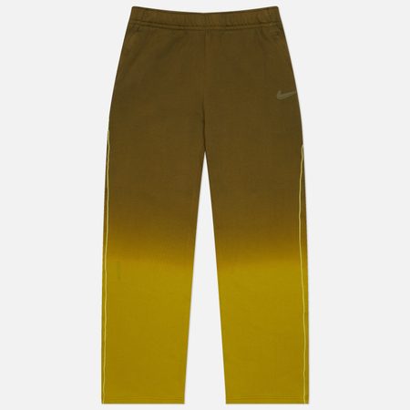 Мужские брюки Nike x NOCTA Open-Hem Fleece CS, цвет оливковый