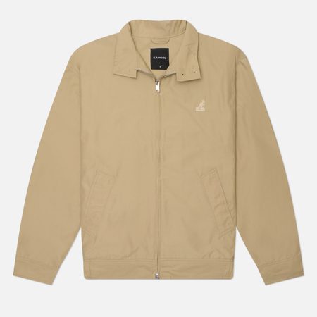 Мужская куртка харрингтон Kangol Stand Collar Harrington, цвет бежевый
