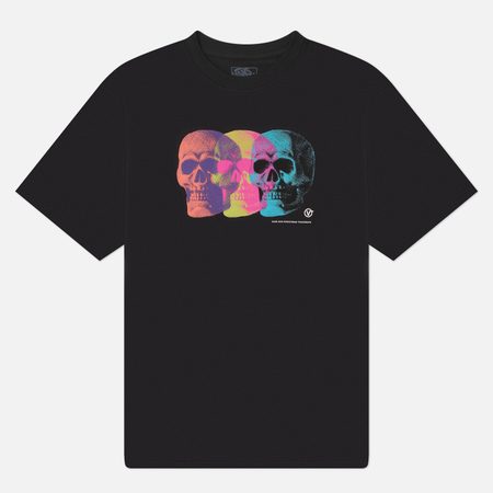 Мужская футболка Vans Bone Head Loose, цвет чёрный