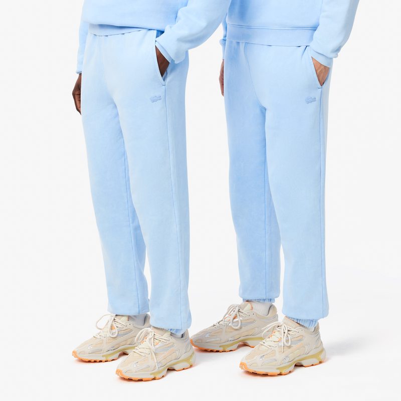 Спортивные хлопковые брюки Lacoste унисекс 4