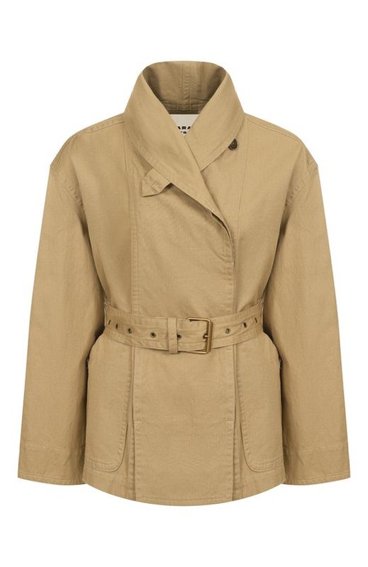 Куртка изо льна и хлопка Isabel Marant Etoile