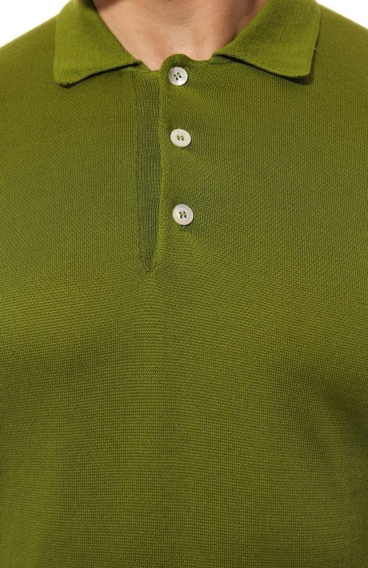 Хлопковое поло Il Borgo Cashmere 5