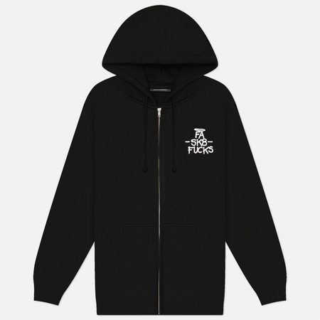 Мужская толстовка Fucking Awesome SK8 Fucks Zip Hoodie, цвет чёрный