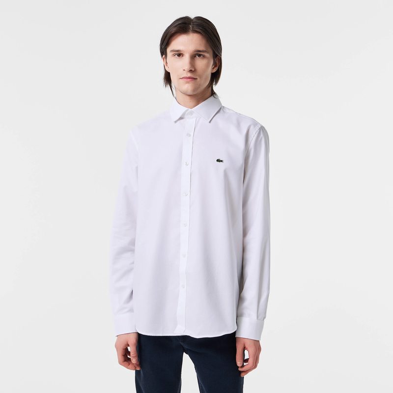 Мужская рубашка Lacoste приталенного кроя 4