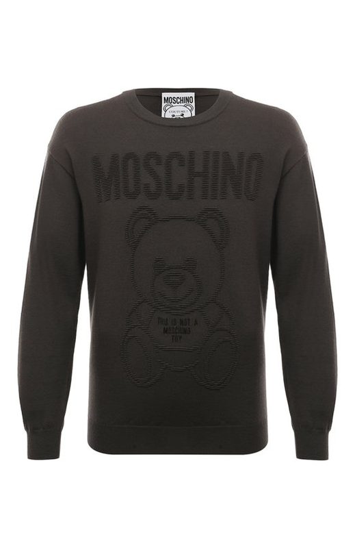 Шерстяной джемпер Moschino
