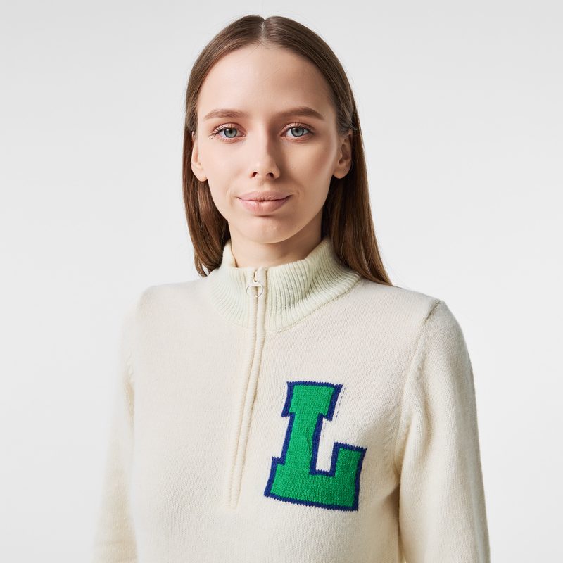 Женское платье Lacoste с высоким воротом на молнии 3