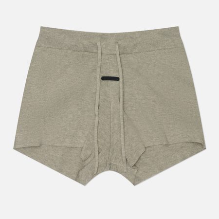 Женские шорты Fear of God ESSENTIALS Knit Running, цвет серый