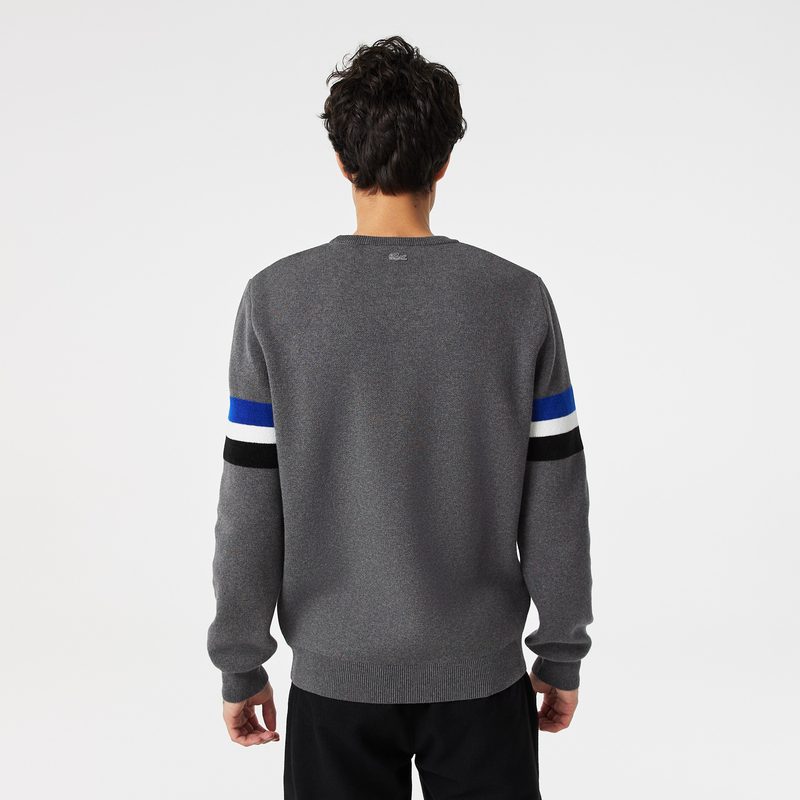 Мужской свитер Lacoste из смеси хлопка и вискозы 2