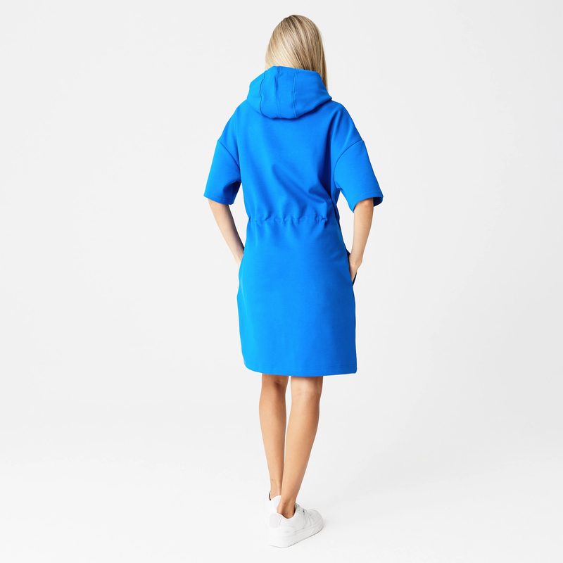 Женское платье Lacoste с капюшоном на молнии 2
