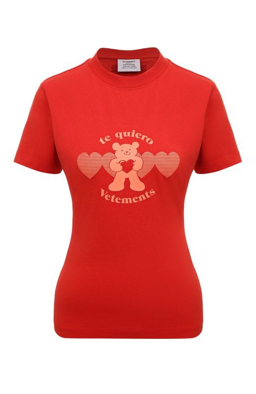 Хлопковая футболка VETEMENTS