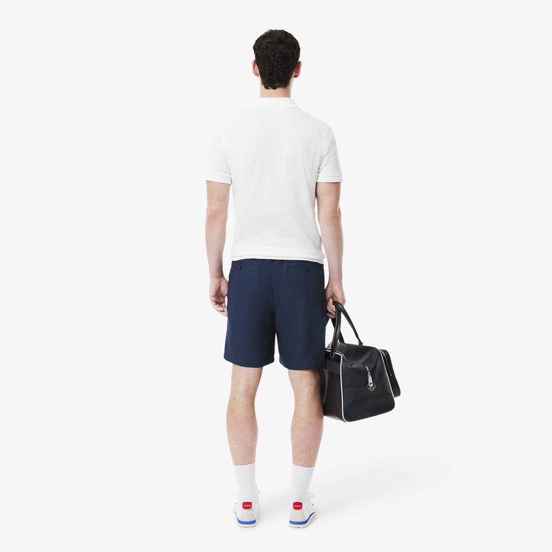 Мужские шорты Lacoste из смеси льна и вискозы 2