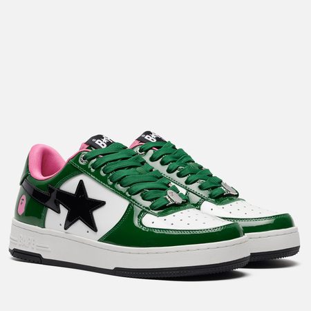 Мужские кроссовки A Bathing Ape BAPE STA #1, цвет зелёный
