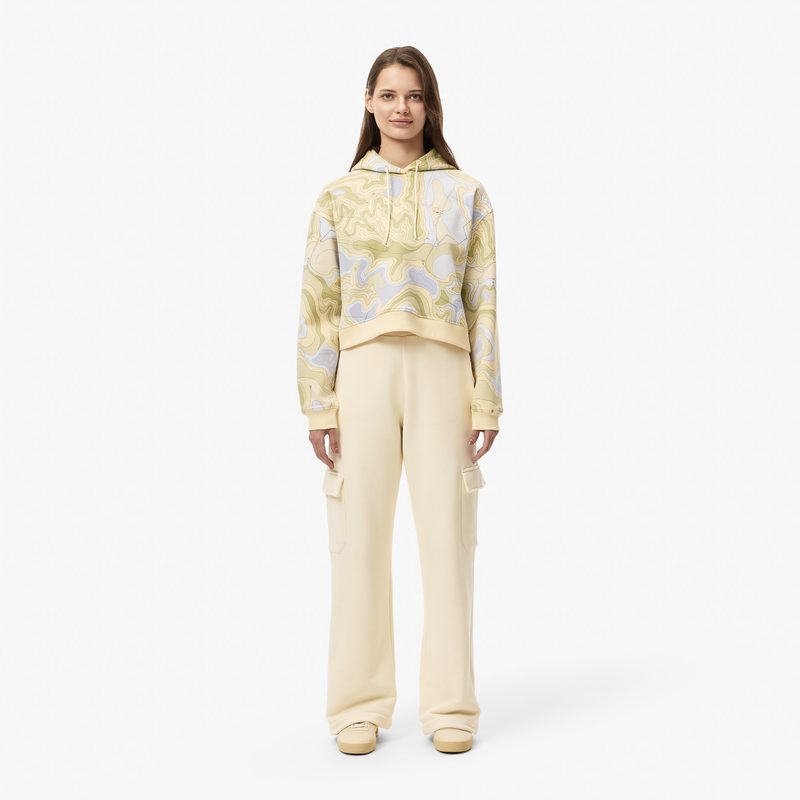 Женский свитшот Lacoste оверсайз 5