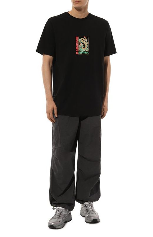 Хлопковая футболка Maharishi 2