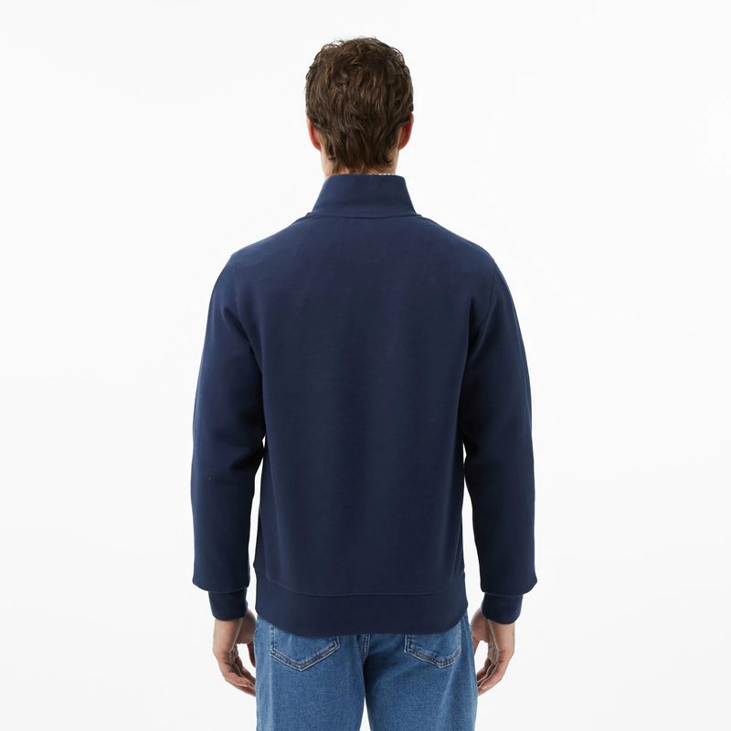 Мужской хлопковый свитшот Lacoste классического кроя 2