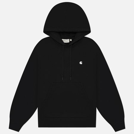 Женская толстовка Carhartt WIP W' Hooded Casey, цвет чёрный