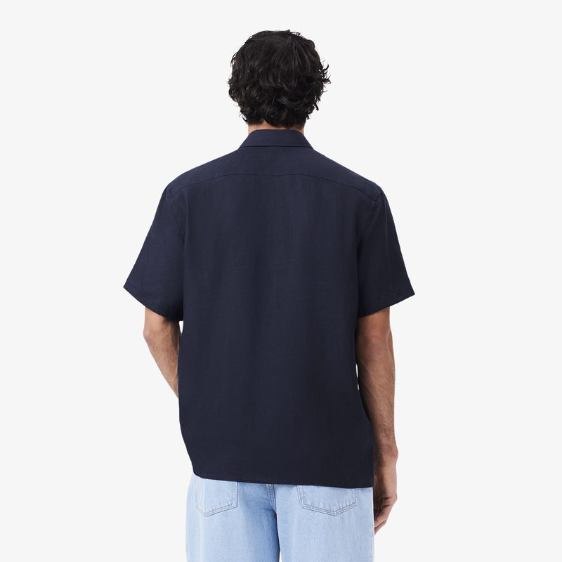Мужская льняная рубашка Lacoste 2