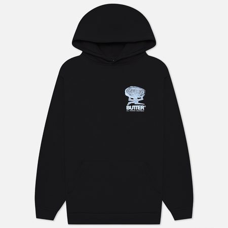 Мужская толстовка Butter Goods Terrain Pullover Screen Print Hoodie, цвет чёрный