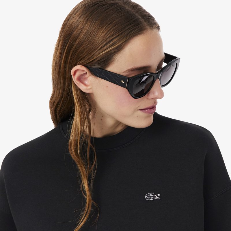 Женская двусторонняя толстовка Lacoste оверсайз 3
