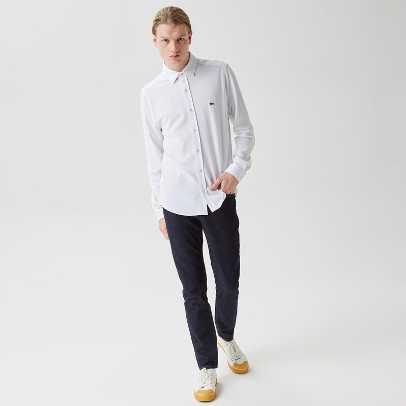 Мужская рубашка Lacoste приталенного кроя 3