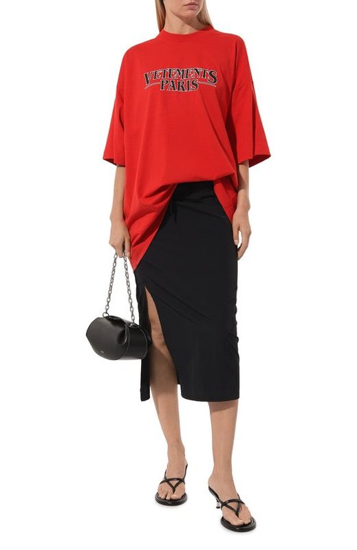 Хлопковая футболка VETEMENTS 2