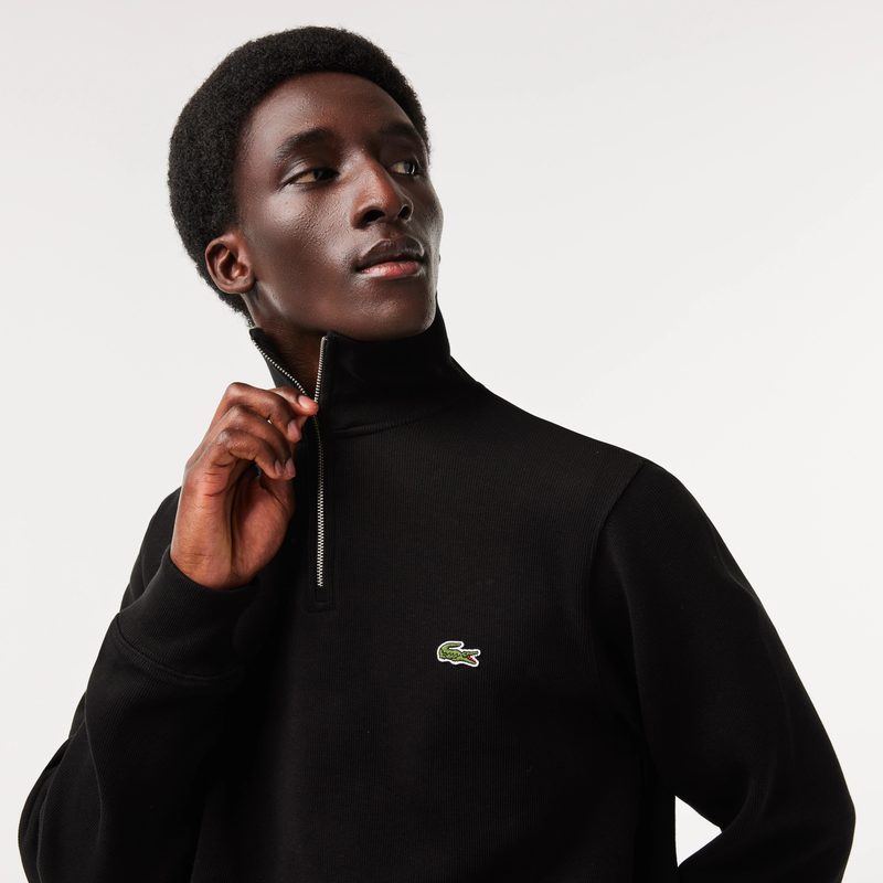 Мужская толстовка Lacoste на молнии с высоким воротом 3