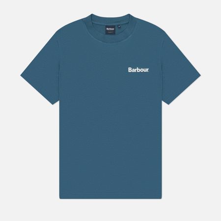 Мужская футболка Barbour Packling Relaxed Graphic, цвет синий