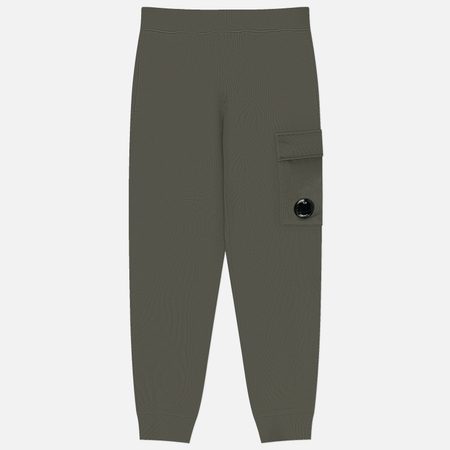 Мужские брюки C.P. Company Diagonal Raised Fleece Lens Regular Fit, цвет серый